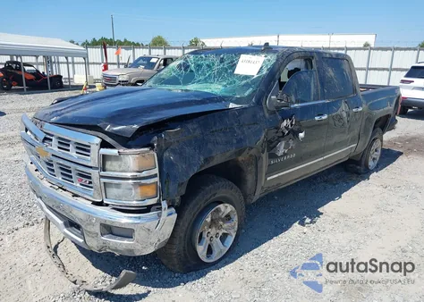 2015 Chevrolet Silverado 1500 2Lz from USA, damaged, VIN 3GCUKSEC8FG157936